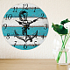 MDF Printed Wall Clock(HJEW-WH0058-001)-5