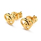 PVD Vacuum Plating 304 Stainless Steel Stud Earring for Women(STAS-D087-16G)-1