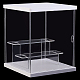 3-Tier Transparent Acrylic Minifigures Display Case(ODIS-WH0043-68B)-7