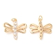 Brass & Cubic Zirconia Pendants(KK-G468-34G)-1