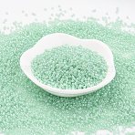 TOHO Japanese Seed Beads, Round, 11/0, (144) Ceylon Celery, 2x1.5mm, Hole: 0.5mm, about 42000pcs/pound(SEED-F002-2mm-144)