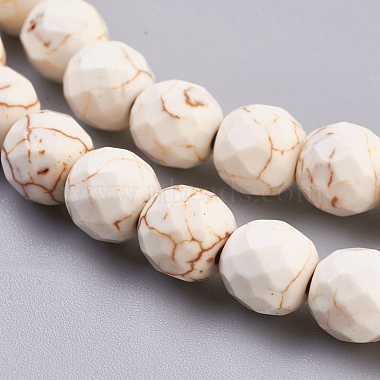 Natural Magnesite Beads Strands(TURQ-L017-8mm-02A)-3