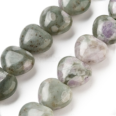 brins de perles de jade de la paix naturelle(G-B022-31C)-2