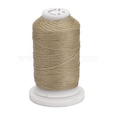 1mm DarkKhaki Waxed Polyester Cord Thread & Cord