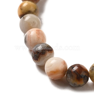 Natural Crazy Agate Round Bead Strands(X-G-M272-03-6mm)-5