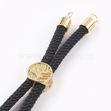 Nylon Twisted Cord Bracelet Making(MAK-K015-01A)-2