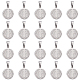 20Pcs 304 Stainless Steel Pendants(STAS-DC0012-64)-1