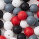 Food Grade Eco-Friendly Silicone Focal Beads(SIL-YW0001-13B)-2