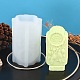 3d filet/toile tissé avec des moules en silicone pour bougies parfumées à la plume(DIY-G099-03)-1