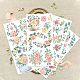 Floral PVC Waterproof Decorative Stickers(DIY-WH0404-012)-2