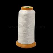 Nylon Sewing Thread, White, 0.1mm, about 640~680m/roll(NWIR-G004-0.1mm-01)