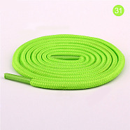 Polyester Cord Shoelace, Lawn Green, 4mm, 1m/strand(AJEW-WH0089-31)