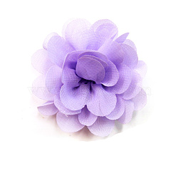 Lace Costume Accessories, Flower, Lilac, 50mm(OHAR-Q142-10)