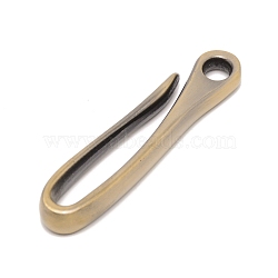 Alloy Carp Fishing Hooks, with Hole, Fishing Tackle, Antique Bronze, 68.5x16x9mm, Hole: 6mm(PALLOY-WH0092-51-03AB)