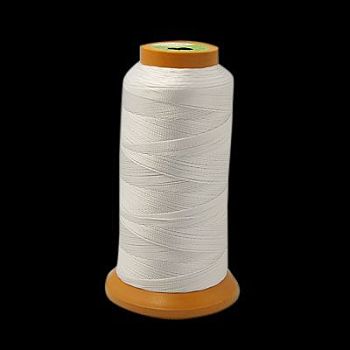 Nylon Sewing Thread, White, 0.1mm, about 640~680m/roll