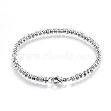 201 Stainless Steel Ball Chain Bracelets(BJEW-E295-08)-2