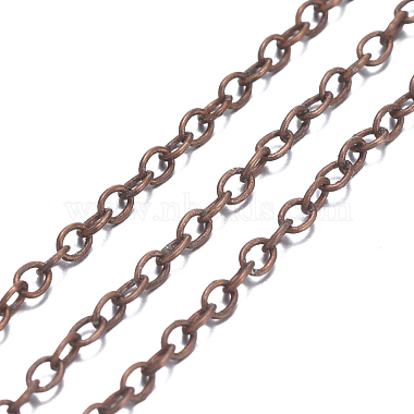 Brass Cable Chains(CHC-034Y-R-NF)-2