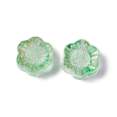 Perles en verre galvanisée(GLAA-G090-01G)-3