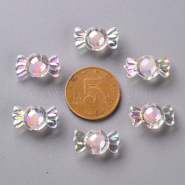Perles en acrylique transparente(TACR-S152-03B-SS2112)-3