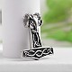 Anchor with Cattle Head 304 Stainless Steel Pendants(STAS-M206-02AS)-1