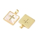 Brass Pendants(SH-CBA03AF-12A-G)-2