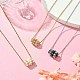 3Pcs Braided Glass Seed Bead Column Pendant Necklaces(NJEW-MZ00037)-2