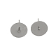 Anti-Tarnish 304 Stainless Steel Stud Earring Findings(STAS-P370-01F-P)-1