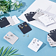 CHGCRAFT 150 Pcs 3 Colors PVC Earring Card Holder for Earring Display(CDIS-CA0001-07)-4