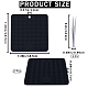 2Pcs Square Silicone Hot Mats for Hot Dishes(AJEW-GF0008-26D)-2