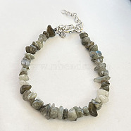 Natural Green Aventurine Chips Beaded Bracelet(TJ9442-5)