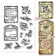 Custom PVC Plastic Clear Stamps, for DIY Scrapbooking, Photo Album Decorative, Cards Making, Other Plants, 160x110x3mm(DIY-WH0448-0367)