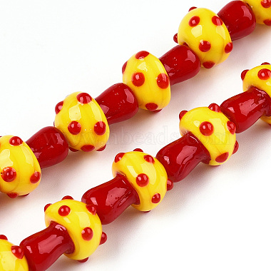 Handmade Lampwork Beads Strands(LAMP-N024-09I)-2