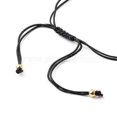 Bracelets de perles de nylon tressés réglables(BJEW-JB06262-03)-3