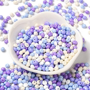 6/0 Opaque Baking Paint Glass Seed Beads(SEED-M012-02A-29)-2