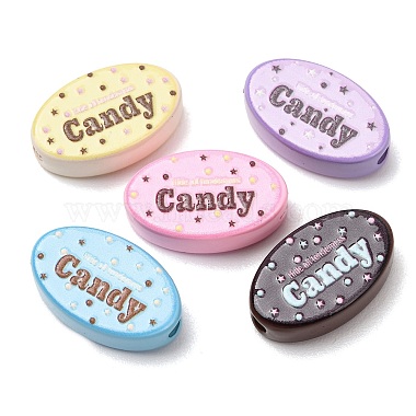 Opaque Printed Acrylic Beads(AC-CBAC57E-08)-1