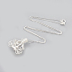 925 Sterling Silver Cage Pendant Necklaces(NJEW-S415-15)-3