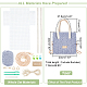 Kits de sacs de crochet de tricot de bricolage(DIY-WH0449-63A)-2