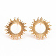 Brass Earring Findings(KK-S356-248-NF)-1