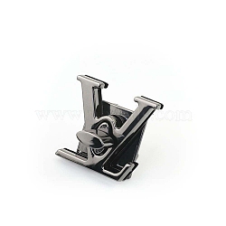 Zinc Alloy Wooden Box Lock Catch Clasps, Jewelry Box Latch Hasp Lock Clasps, Supplied with Screws and Gaskets, Gunmetal, 41x34x39mm(PW-WG7086D-03)