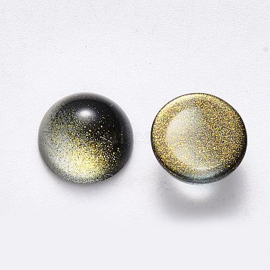 Transparent Spray Painted Glass Cabochons(GLAA-S190-013C-G08)-2