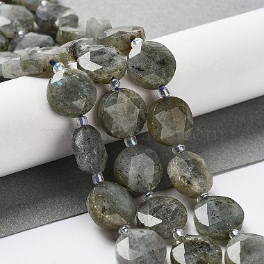 Natural Labradorite Beads Strands(G-NH0004-001)-2