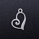 201 Stainless Steel Open Heart Charms(STAS-Q201-JN320-1)-1