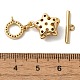 Brass Micro Pave Clear Cubic Zirconia Toggle Clasps(KK-N254-81G)-4