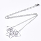 Non-Tarnish 201 Stainless Steel Puppy Pendant Necklaces(NJEW-T009-JN042-1-40)-2