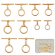 10Pcs 5 Styles Brass Toggle Clasps(KK-SC0007-40)-1