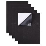 BENECREAT Black Nonslip Foam Adhesive Pad Mat for Furniture, with Adhesive, Rectangle, Black, 30x21x0.1cm(AJEW-BC0005-34)