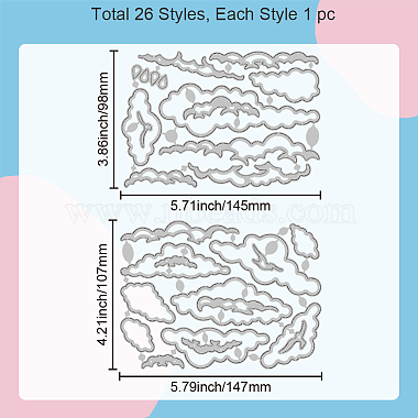 Moldes de corte de acero al carbono stencils(DIY-WH0309-1545)-6