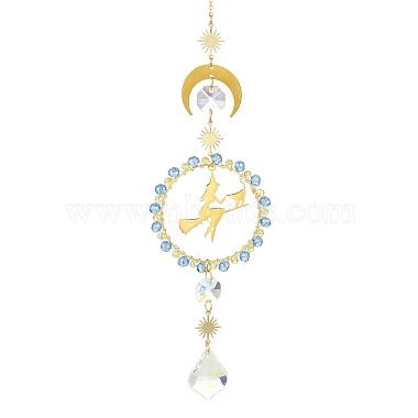 Clear Witch Brass Pendant Decorations