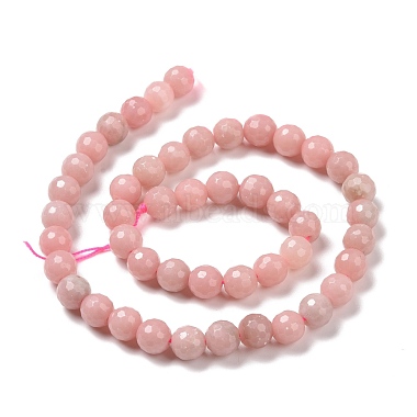 Natural Pink Opal Beads Strands(G-E571-22B)-3