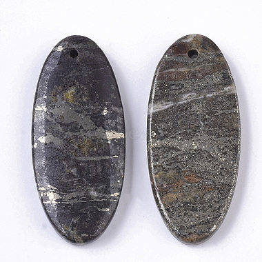Natural Pyrite Pendants(X-G-S366-005)-2